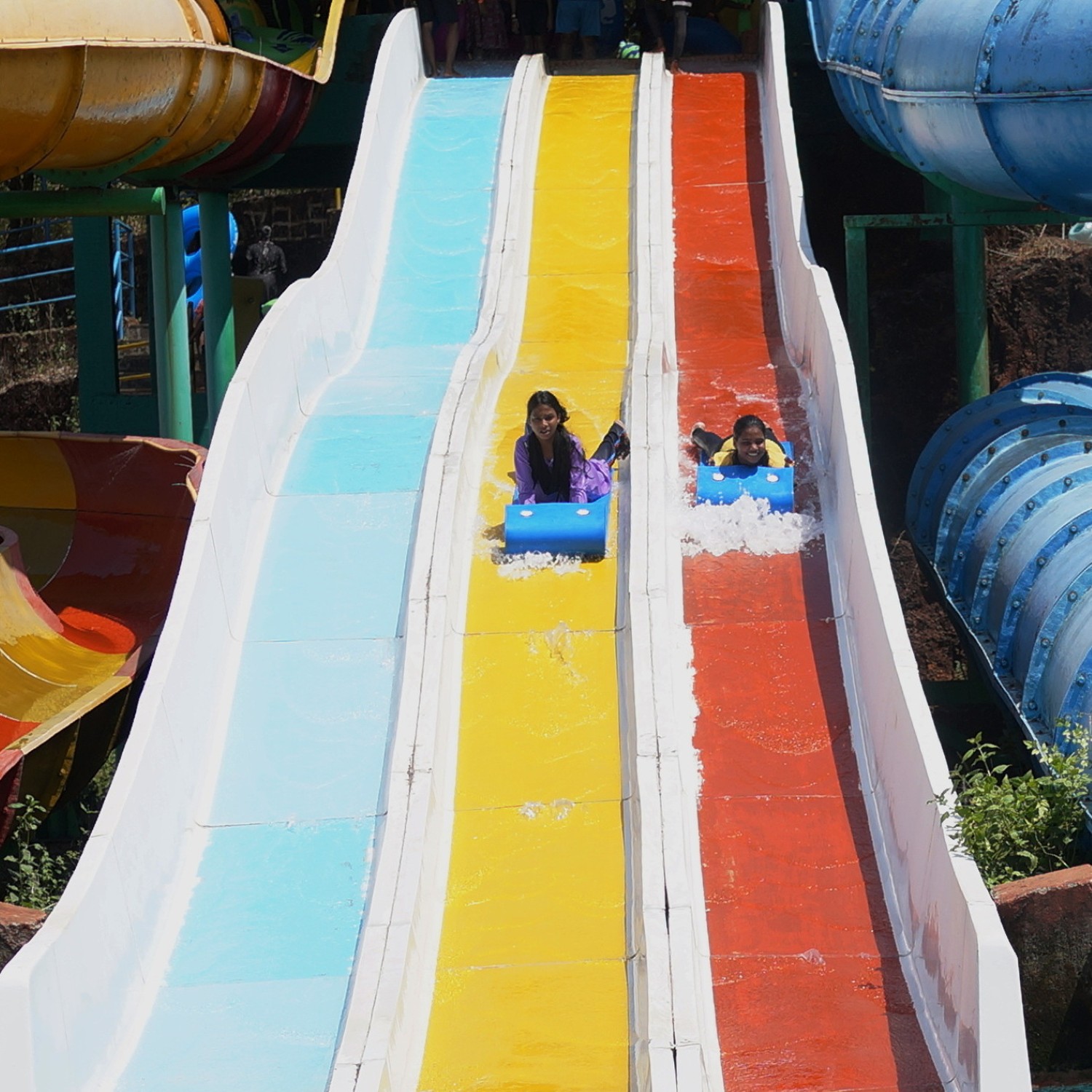 Water Park Slide