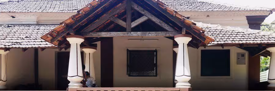 The Brown House Front.
