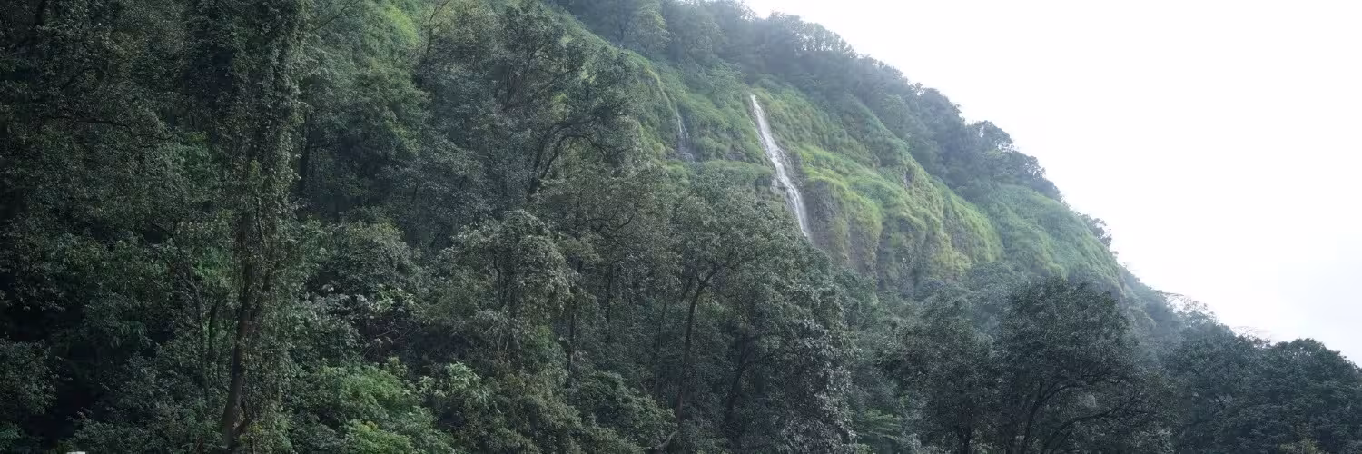 Waterfalls.