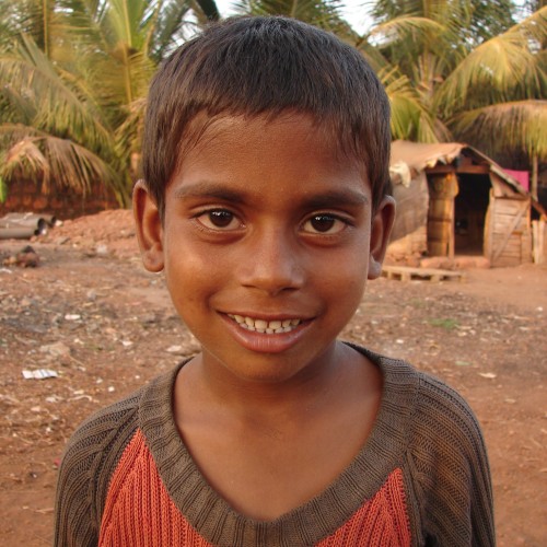 A young man, now an adult going for police training