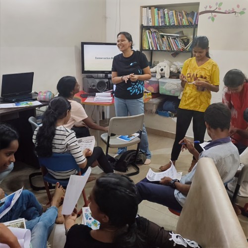 A Talk on Marine Conservation with ReefWatch. 